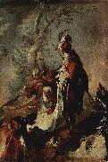MAULBERTSCH, Franz Anton Der Apostel Philippus tauft einen Eunuchen Sweden oil painting artist